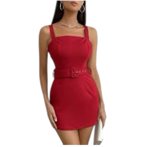 Chicme Little Red Dress - Picture 1 of 5
